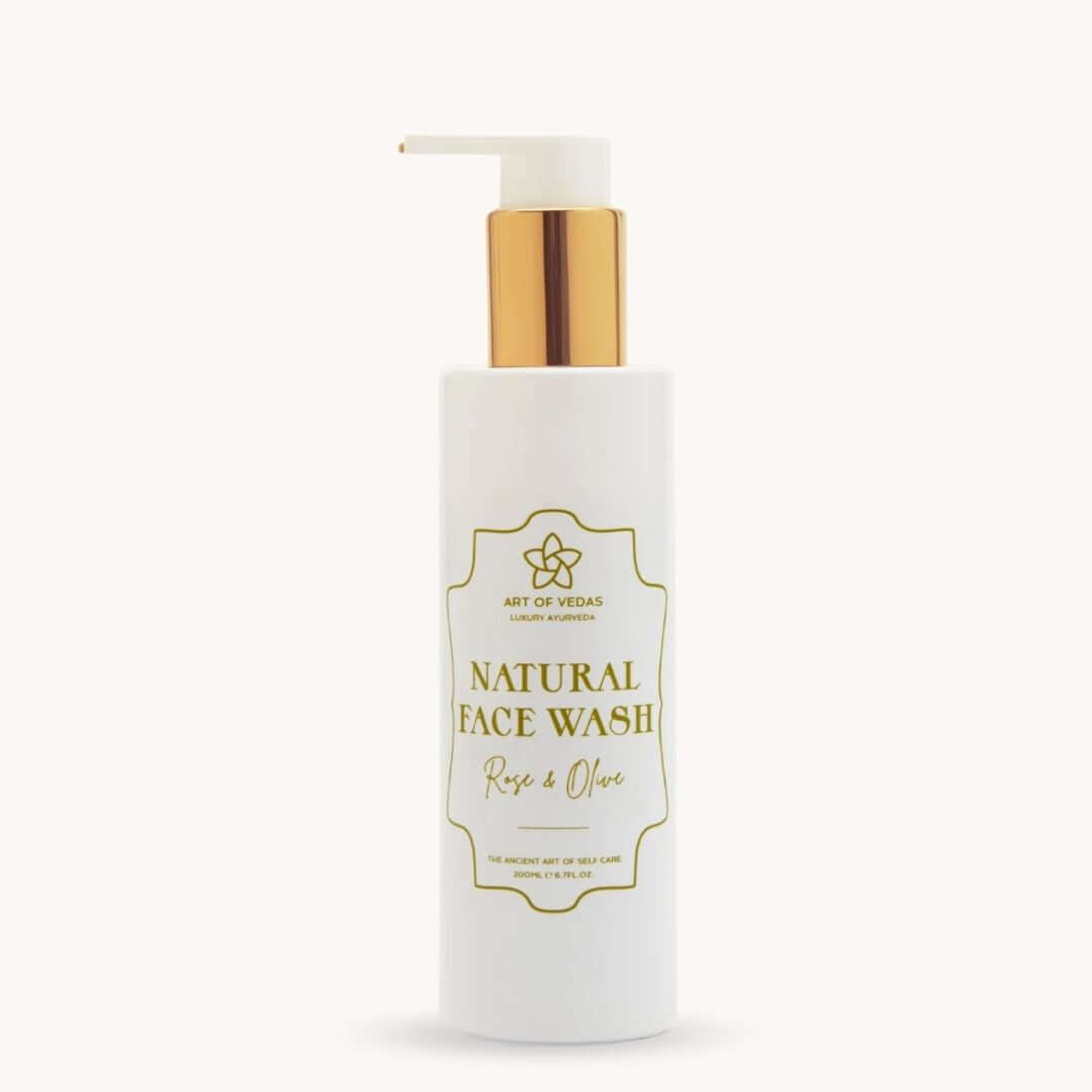 Natural Face Wash - Rose and Olive