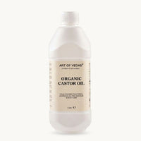 Art of Vedas, Huile de ricin biologique, 1 liter, preparation ayurvedique classique