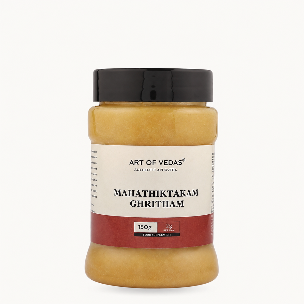 Art of Vedas Mahathiktakam Ghritham, 150 g, complément alimentaire ayurvédique
