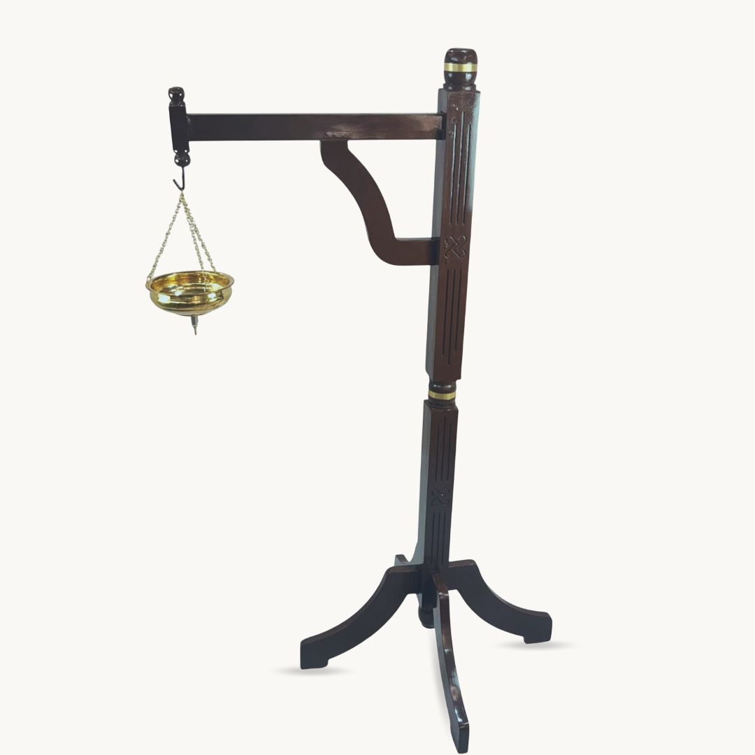 Wooden Shirodhara Stand